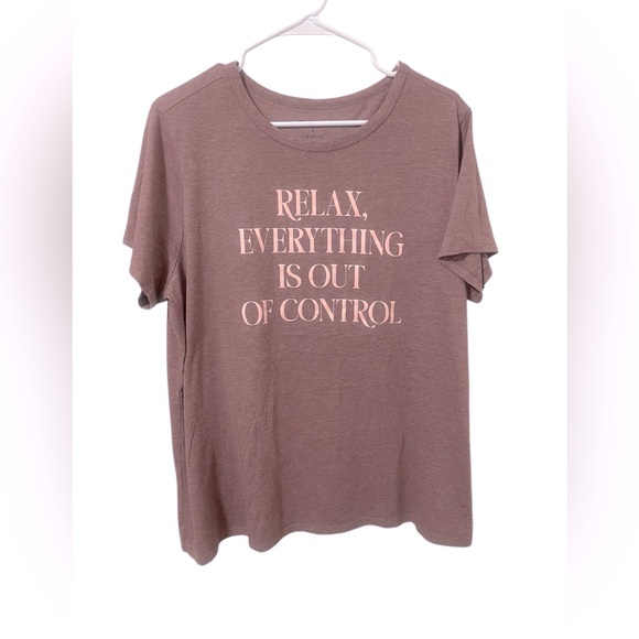 💚 TORRID CLASSIC FIT T-SHIR, PLUM COLOR - Picture 2 of 6